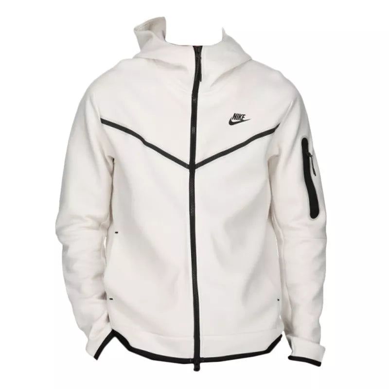 Veste De Survêtement Tech Fleece Full Zip - Blanc