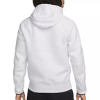 Veste De Survêtement Tech Fleece Full Zip - Gris Et Blanc