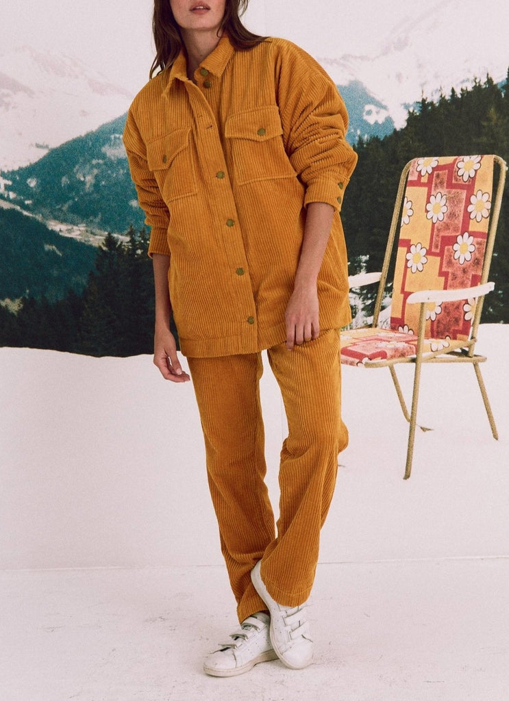 Veste Edith Monzo - Moutarde - Modetrotter - The Bradery