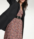 Veste En Laine Noir Oversize - Femme - The Kooples - The Bradery
