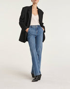 Veste En Laine Noir Oversize - Femme - The Kooples - The Bradery