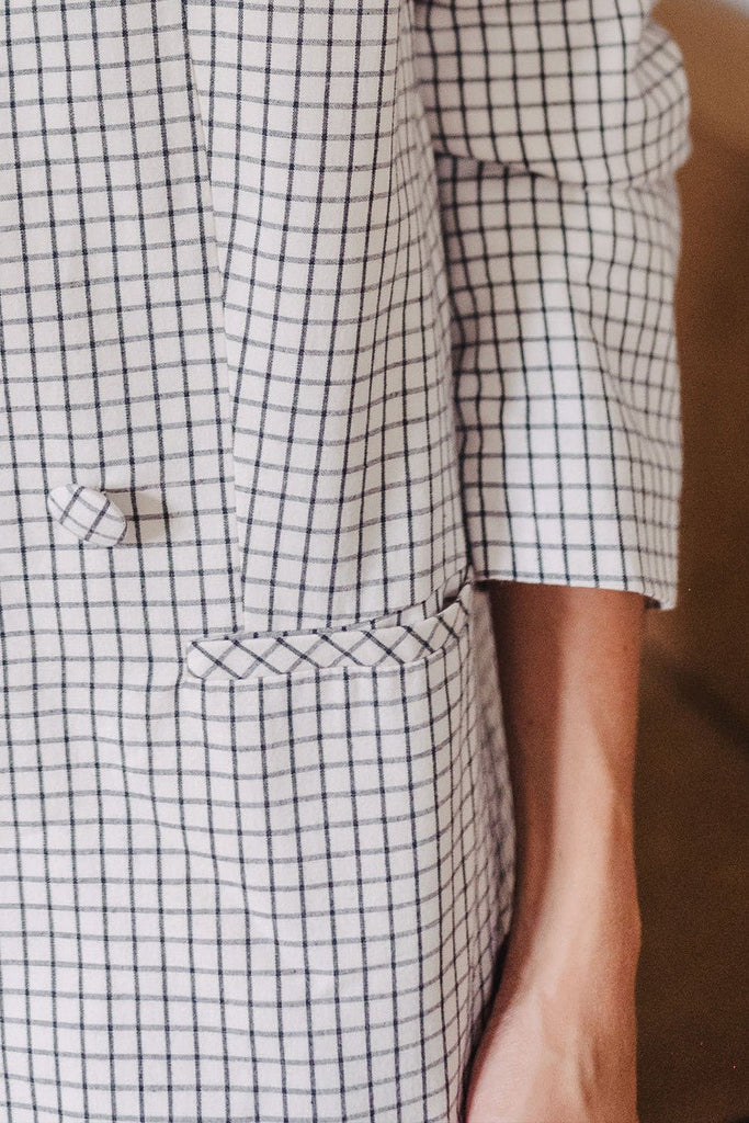 VESTE ÉZÉKIEL TILES - Saaj Paris - The Bradery