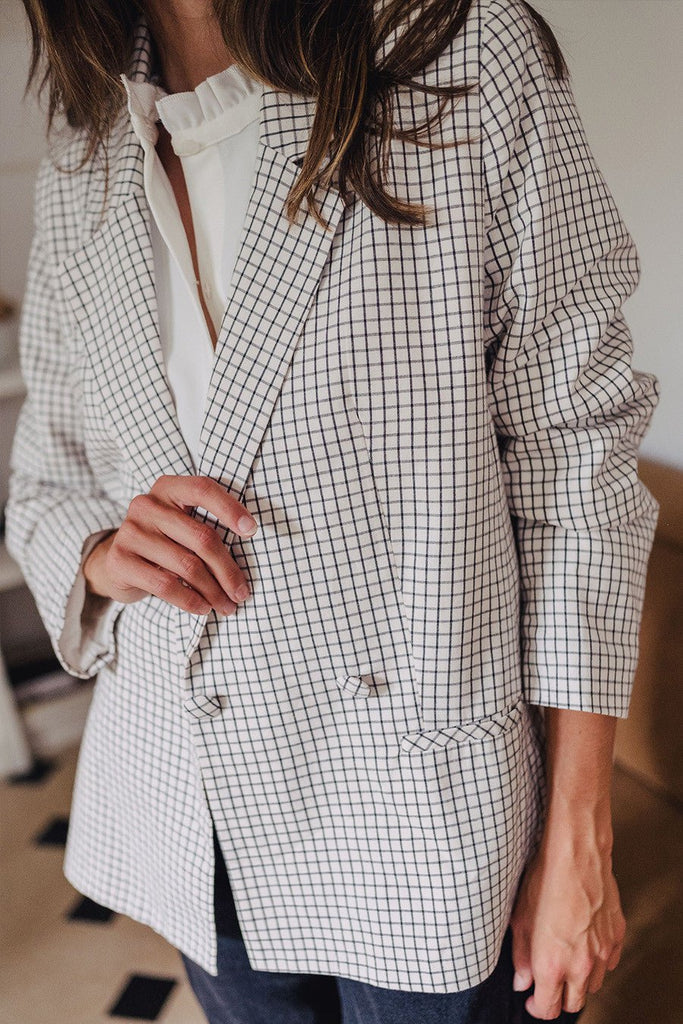VESTE ÉZÉKIEL TILES - Saaj Paris - The Bradery