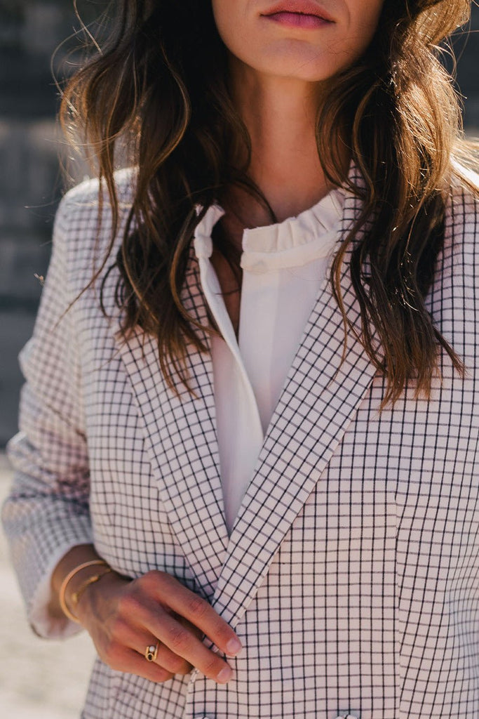 VESTE ÉZÉKIEL TILES - Saaj Paris - The Bradery