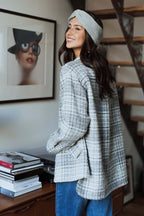 VESTE GINA CENDRÉ - Saaj Paris - The Bradery