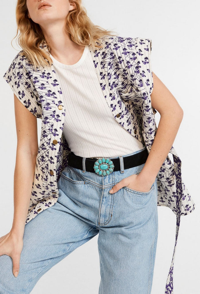 Veste Ginny - Print Fonce - Claudie Pierlot - The Bradery