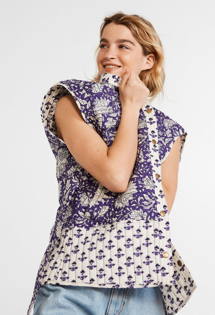 Veste Ginny - Print Fonce - Claudie Pierlot - The Bradery
