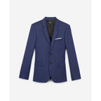 The Kooples - Veste Habillée Laine Bleue Slim - Homme