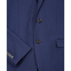 The Kooples - Veste Habillée Laine Bleue Slim - Homme