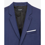The Kooples - Veste Habillée Laine Bleue Slim - Homme