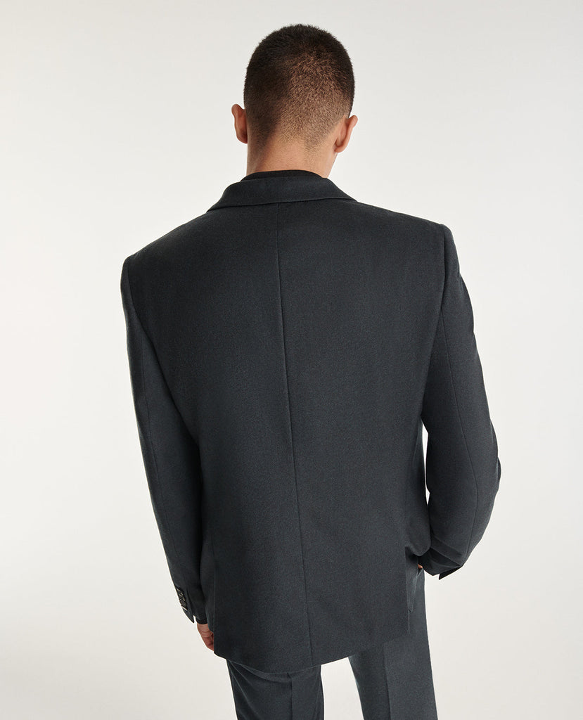 Veste Laine Vert Bouteille Coupe Ajustée - Homme Vestes Et Manteaux The Kooples