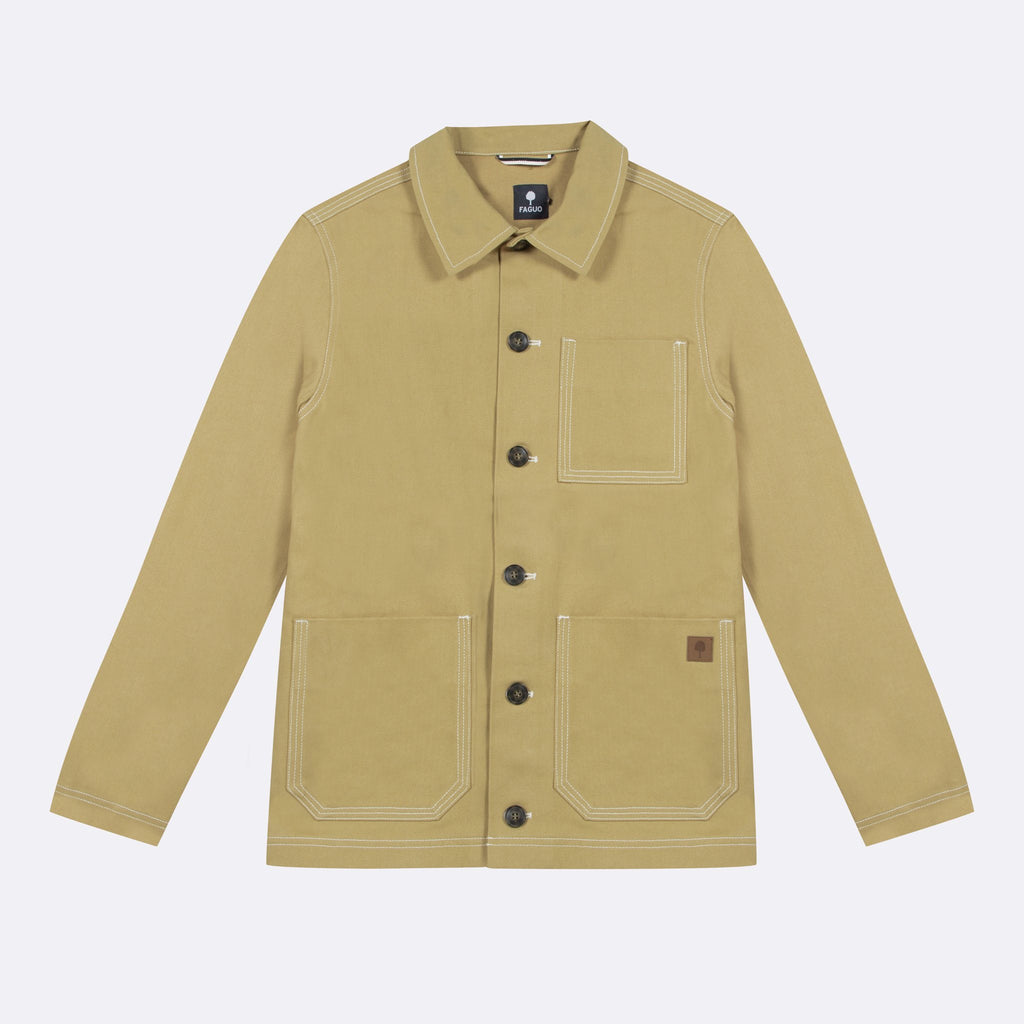 Veste Lorge Cotton - Beige Prêt A Porter Faguo