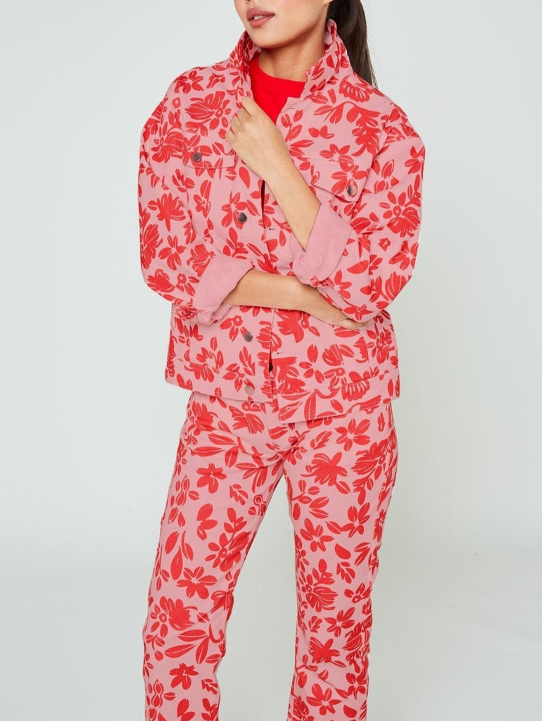 Veste Romeo Fokis - Rouge - Modetrotter - The Bradery