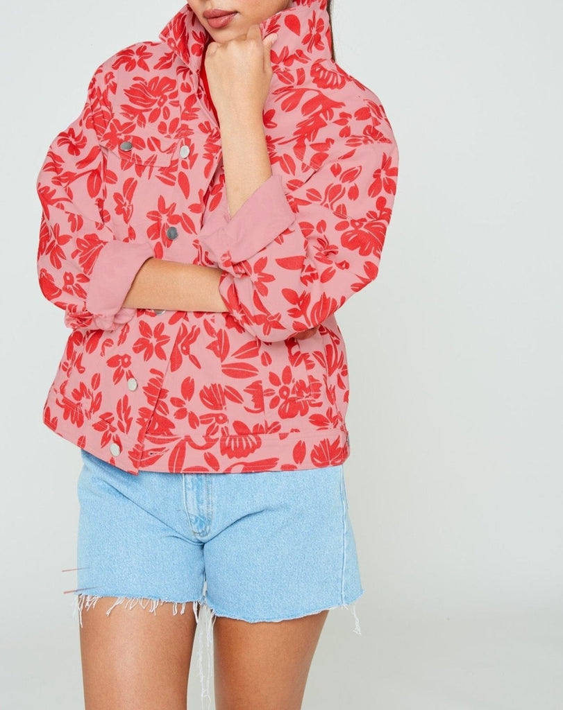 Veste Romeo Fokis - Rouge - Modetrotter - The Bradery
