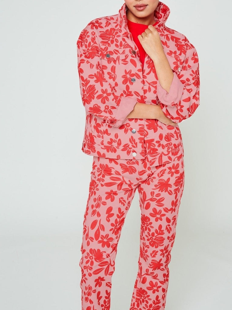 Veste Romeo Fokis - Rouge - Modetrotter - The Bradery