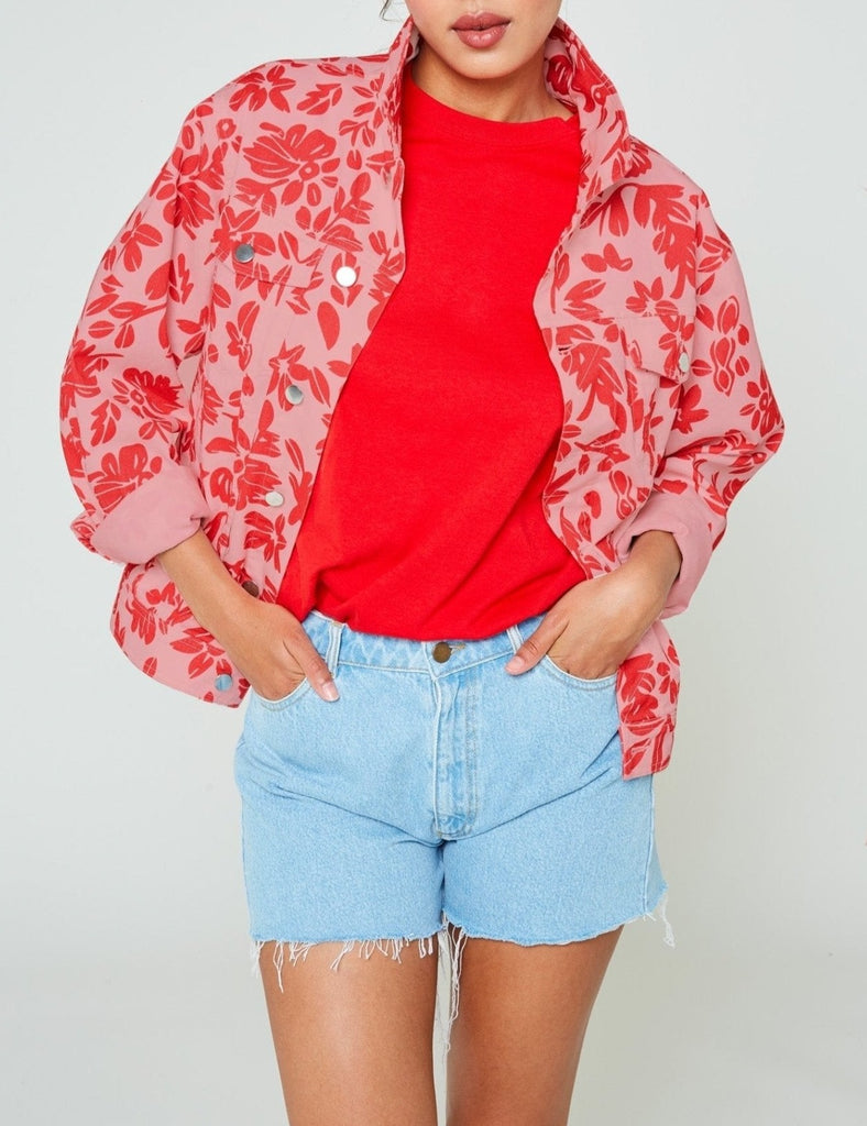 Veste Romeo Fokis - Rouge - Modetrotter - The Bradery