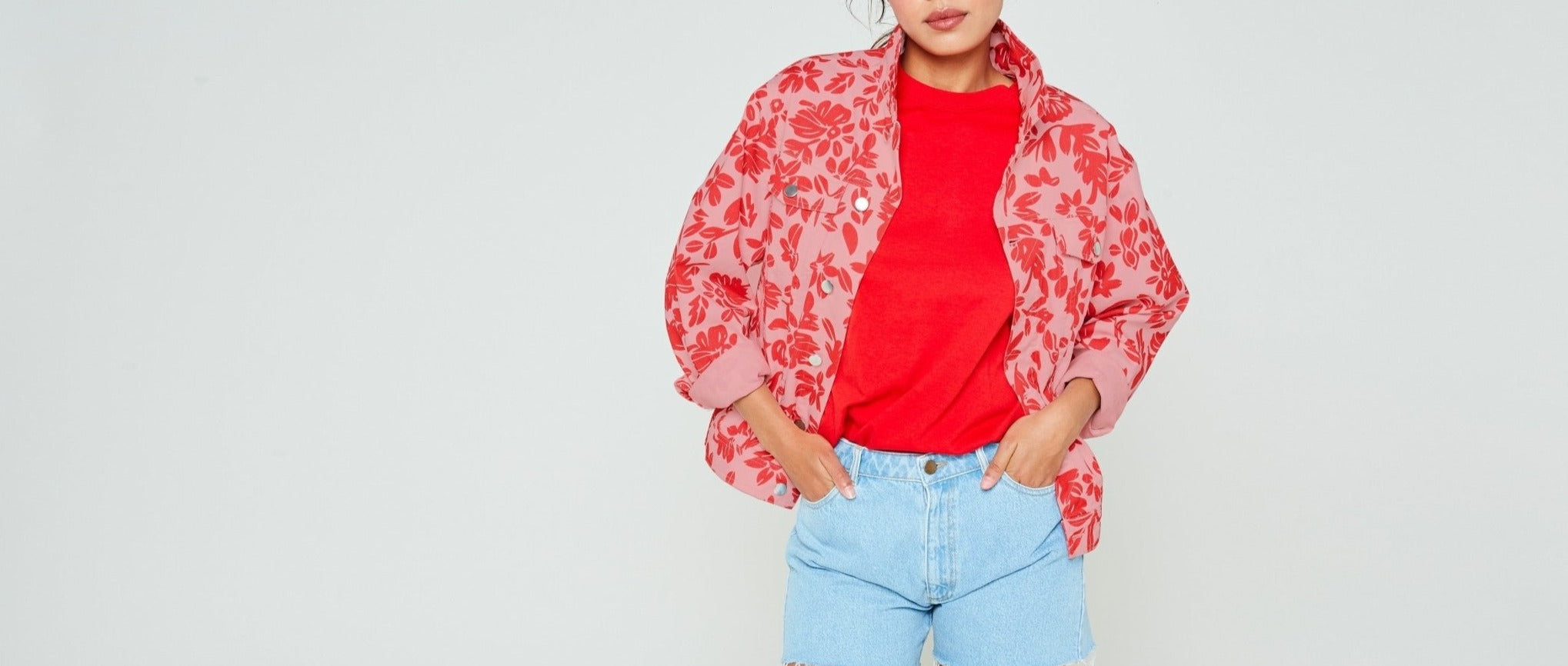 Veste Romeo Fokis - Rouge - Modetrotter - The Bradery