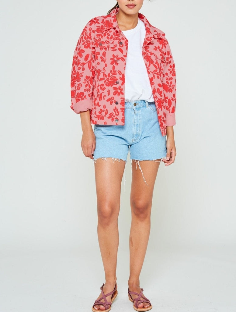 Veste Romeo Fokis - Rouge - Modetrotter - The Bradery