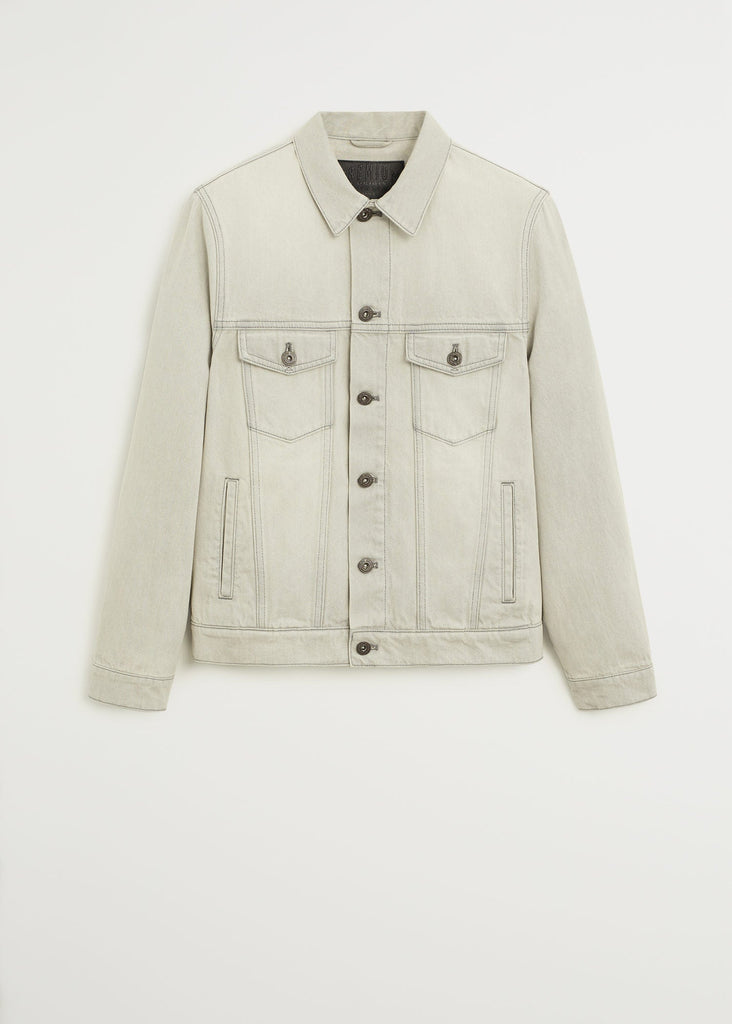 Veste Ryan - Denim Gris Clair - Homme