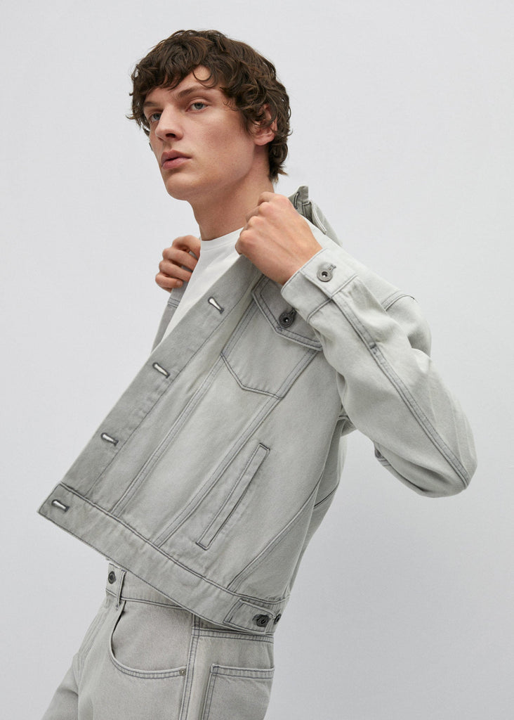 Veste Ryan - Denim Gris Clair - Homme