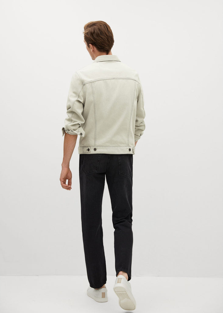 Veste Ryan - Denim Gris Clair - Homme