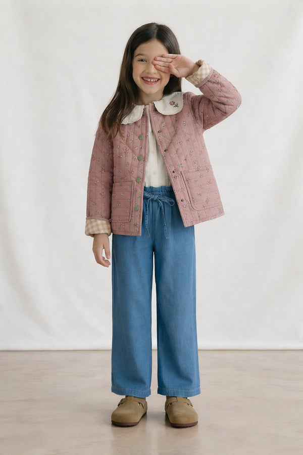 Veste Valentina Vieux Rose - Fille