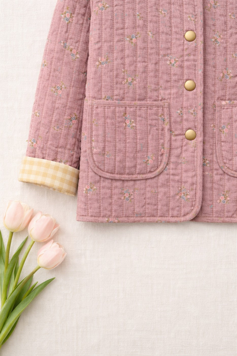 Veste Valentina Vieux Rose - Fille