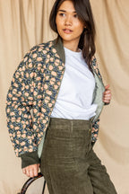 Veste Vishal - Tulipe Kaki - Femme