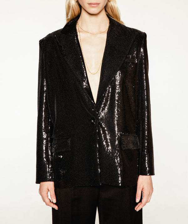 Veste Wells - Noir Brillant Manteaux & Vestes Margaux Lonnberg