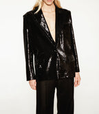 Veste Wells - Noir Brillant Manteaux & Vestes Margaux Lonnberg