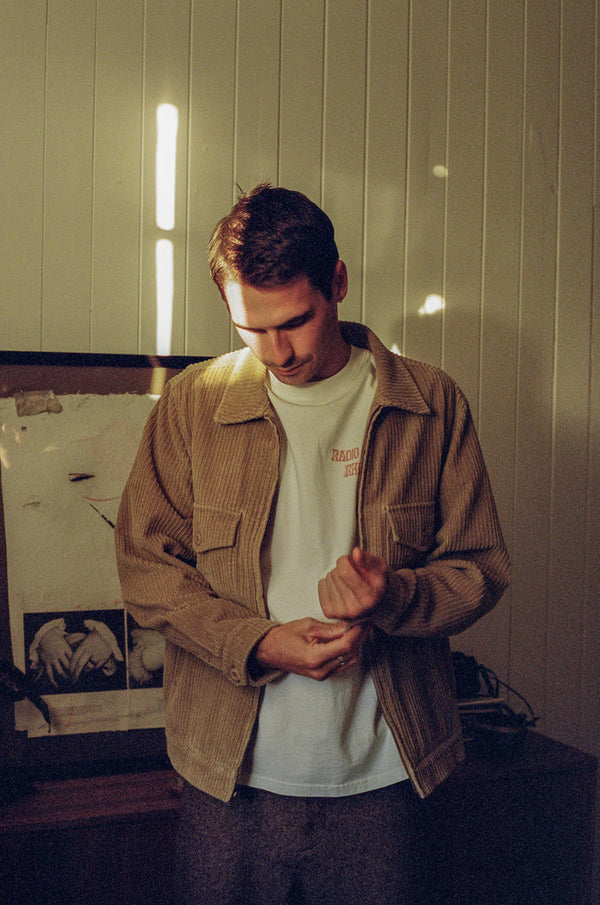 Rhythm - Veste Mechanic Cord - Sand - Homme