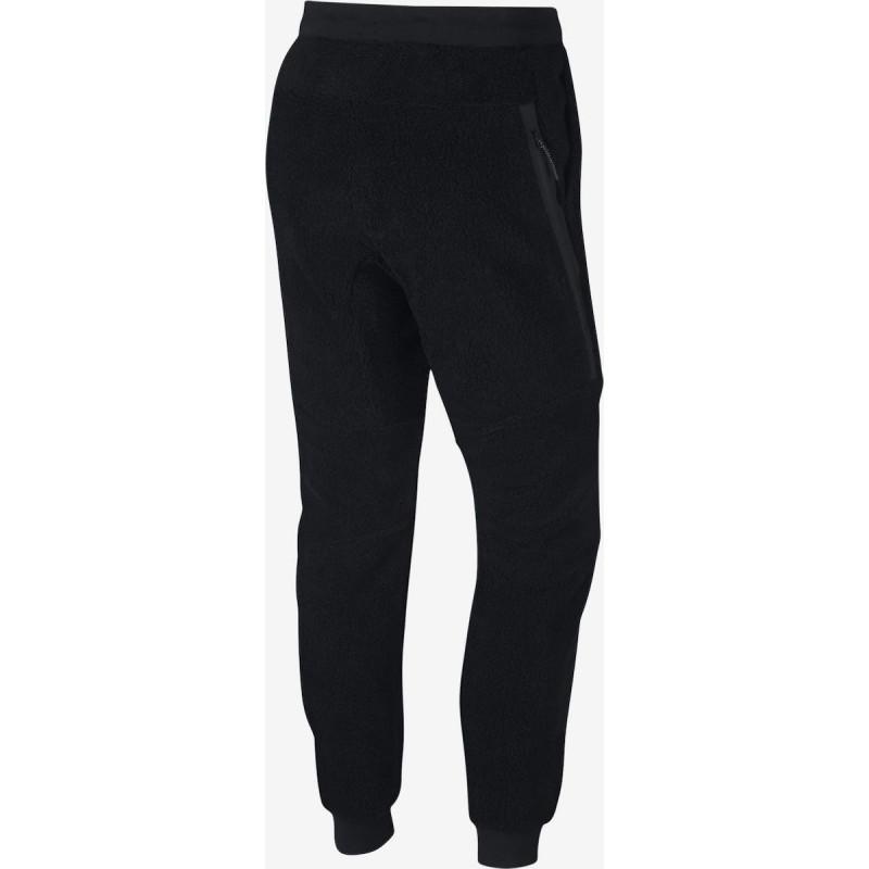 Vestes De Survãƒâªtement Nike M Nsw Jogger Tech Pant Sherpa - Noir - Homme NIKE PANT HOMME TEXTILE Nike