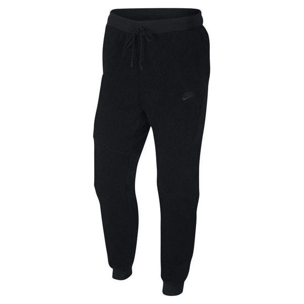 Vestes De Survãƒâªtement Nike M Nsw Jogger Tech Pant Sherpa - Noir - Homme NIKE PANT HOMME TEXTILE Nike