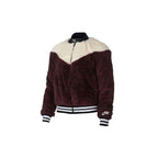Vestes De Survãƒâªtement Nike W Nsw Jacket Bomber Wolf - Bordeaux - Femme NIKE VESTE FEMME TEXTILE Nike