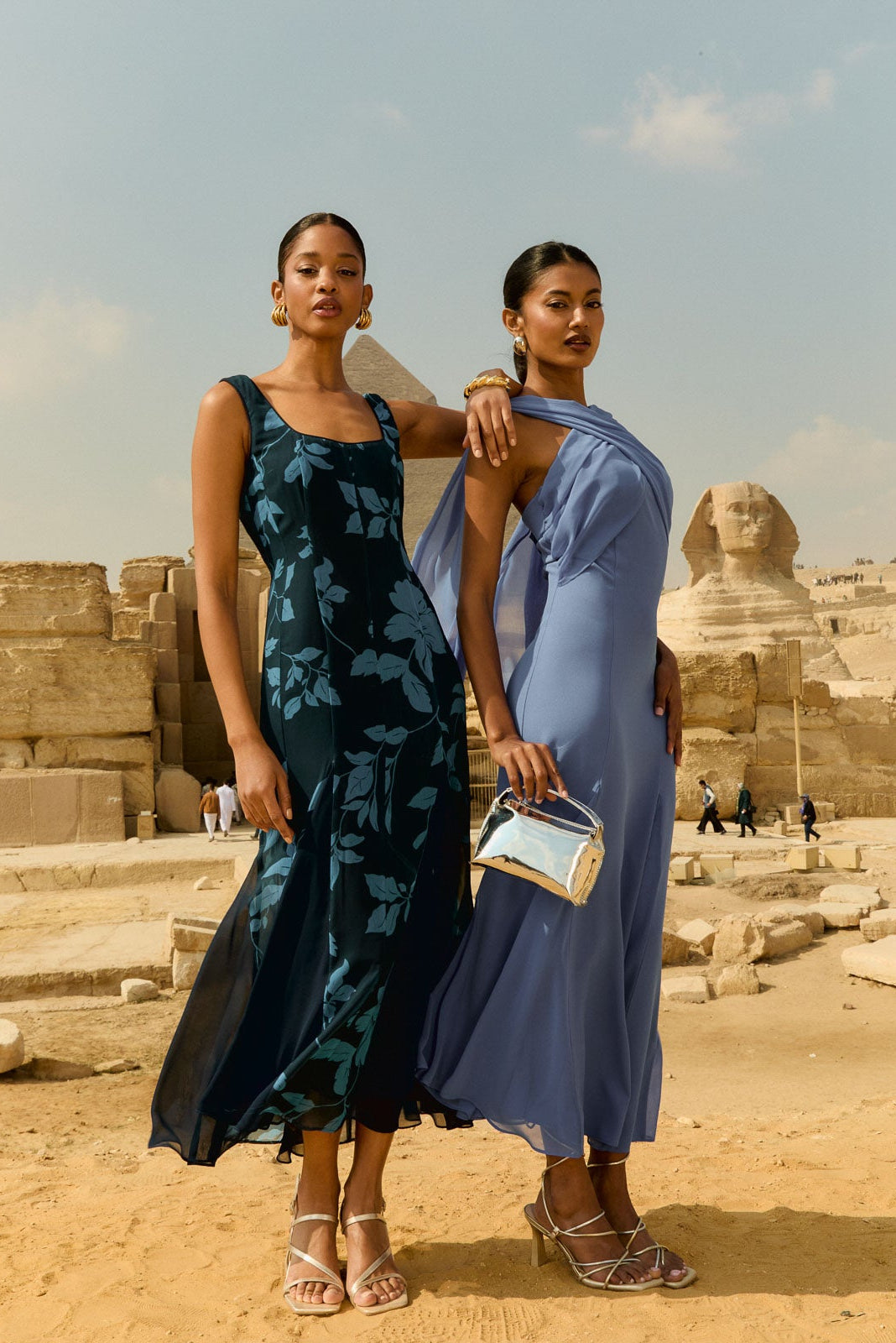 Robe Dalia Gardenia Azul