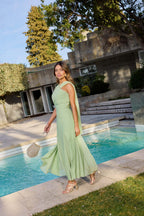 Robe Julieta Celadón