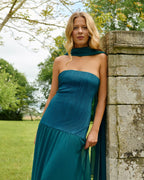 Robe Maria Azul Petróleo