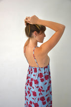 Robe Kate Fleurs Bleu