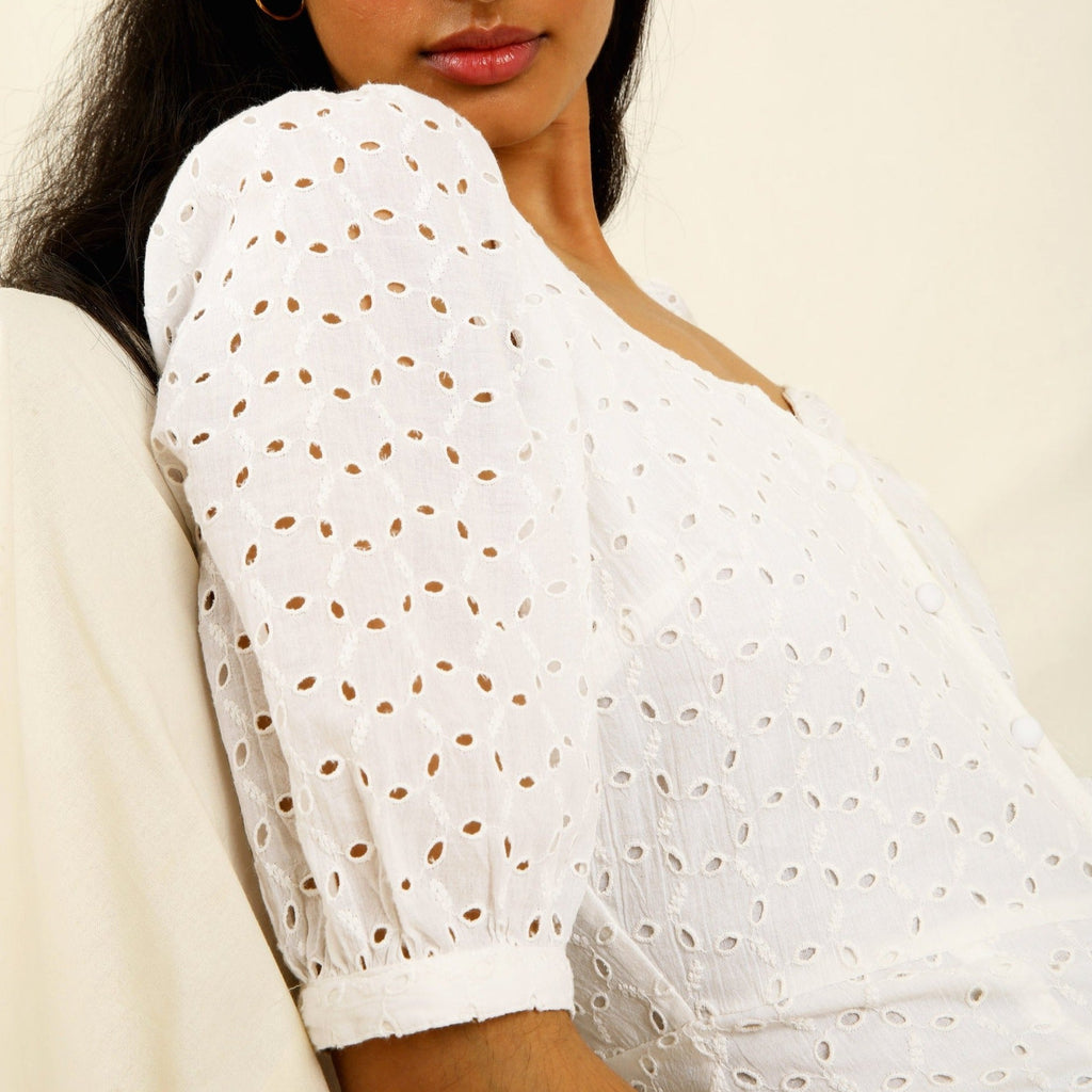 Robe Vinciane - Blanc