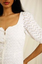 Robe Vinciane - Blanc