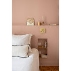 Inspiration déco : ambiance 1 avec la peinture Love powder - teinte rose poudre || @berenicefallot