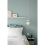 Inspiration déco : ambiance 1 avec la peinture Pepper mint - teinte bleu vert clair || @lesdecoreuses