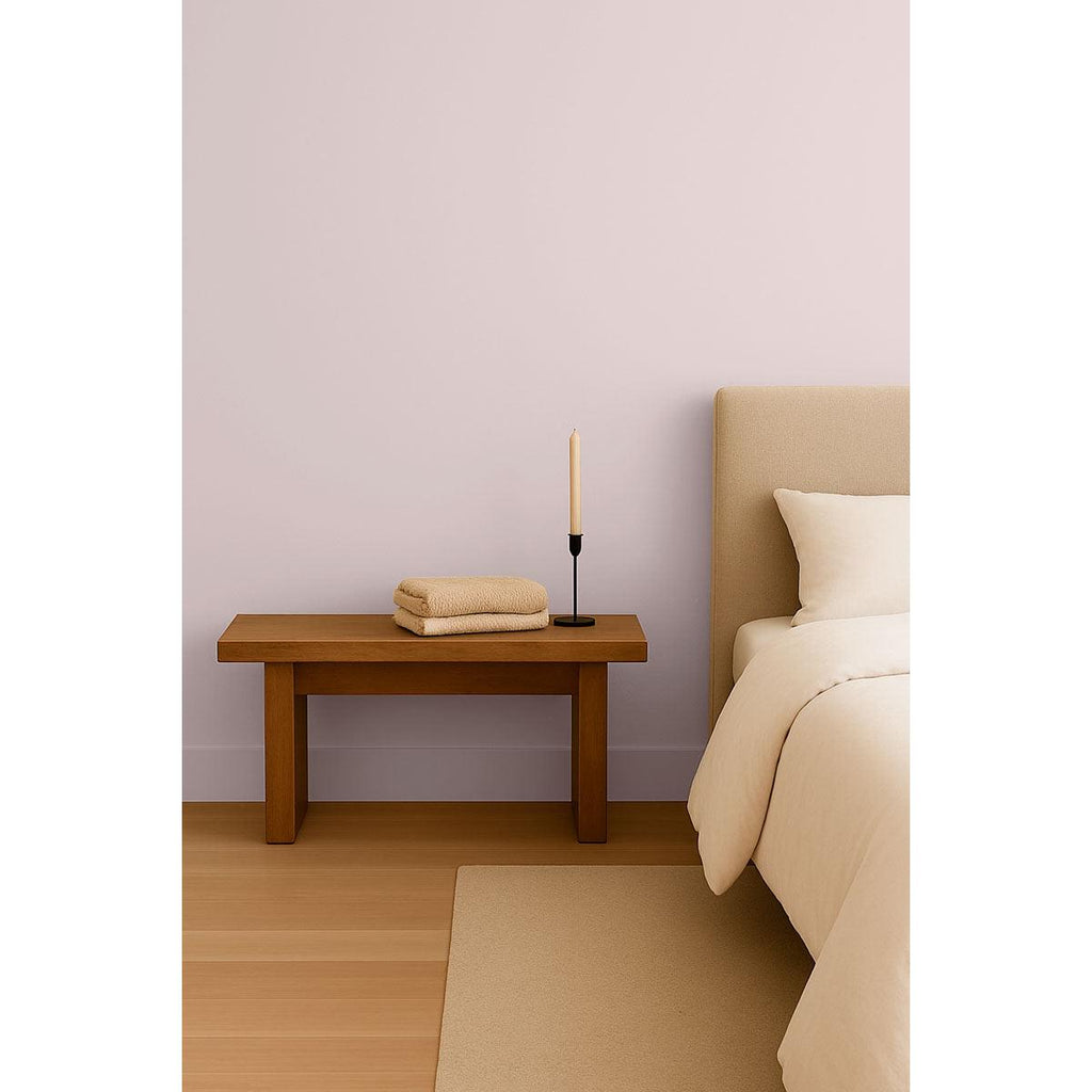 Inspiration déco : ambiance 1 avec la peinture Scarlet drop - teinte rose pale
