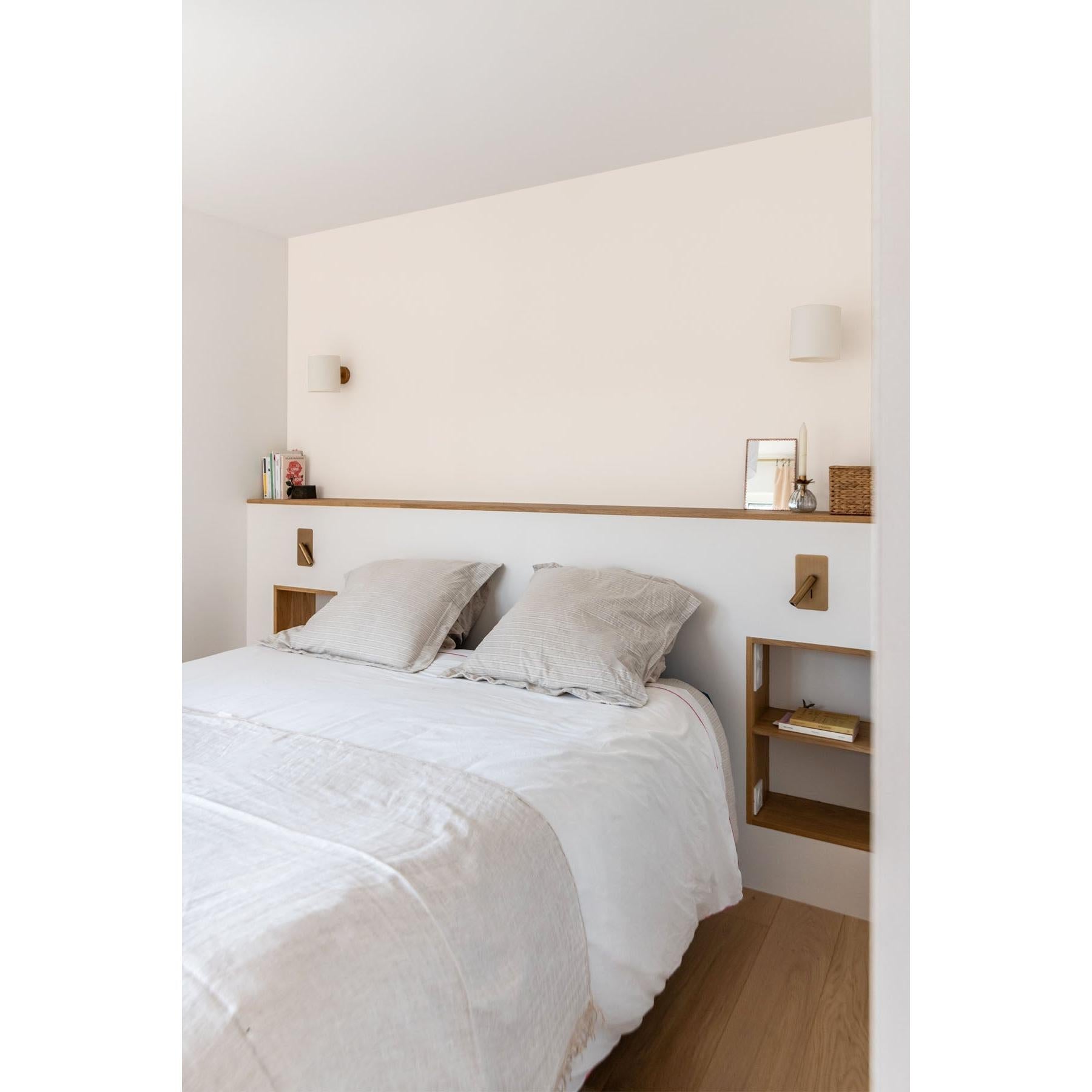 Inspiration déco : ambiance 1 avec la peinture Sweet tones - teinte blanc rose || @berenicefallot
