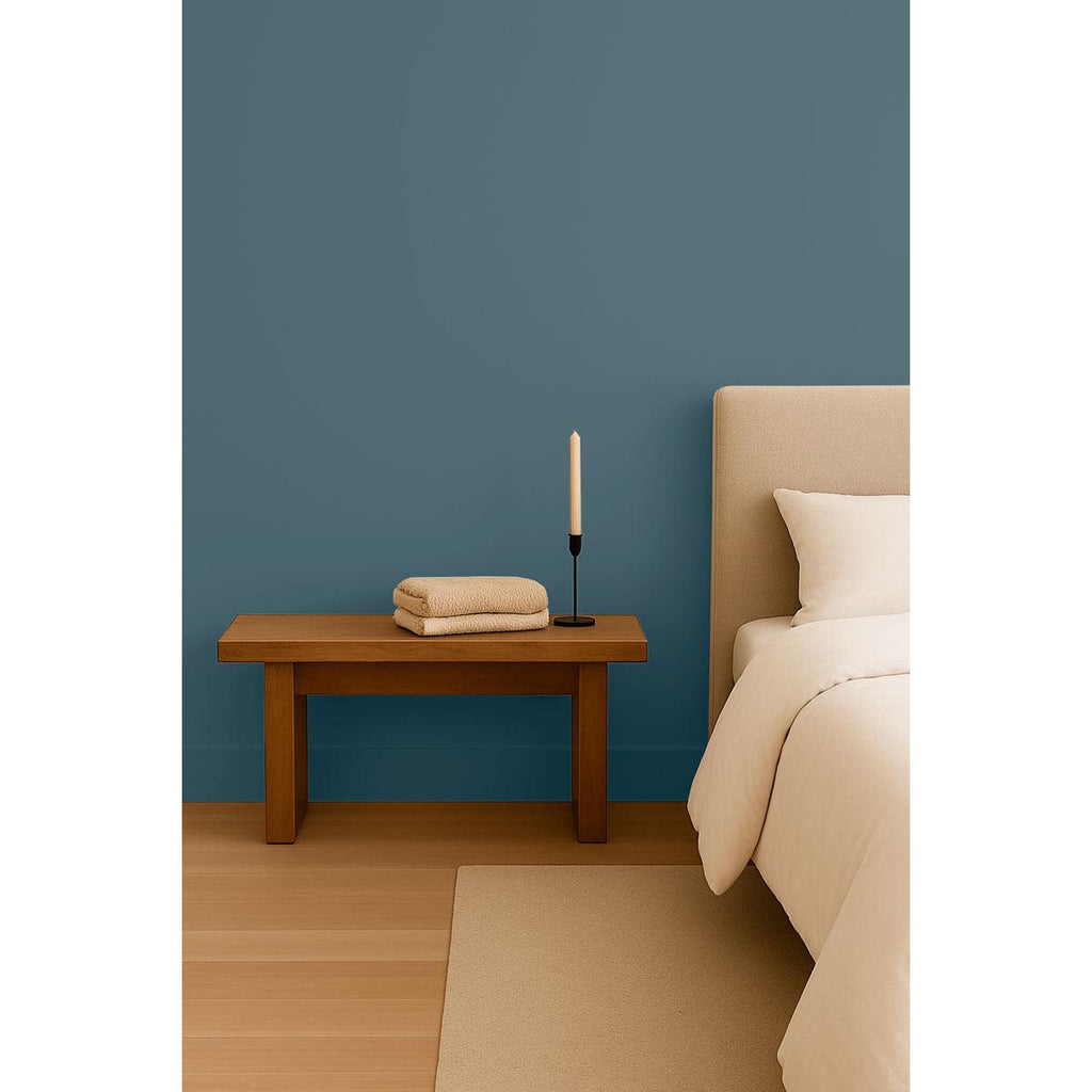 Inspiration déco : ambiance 1 avec la peinture Washed stones - teinte bleu gris