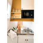 Inspiration déco : ambiance 2 avec la peinture Colonel mustard - teinte jaune moutarde || @mariesophie_donnedieu