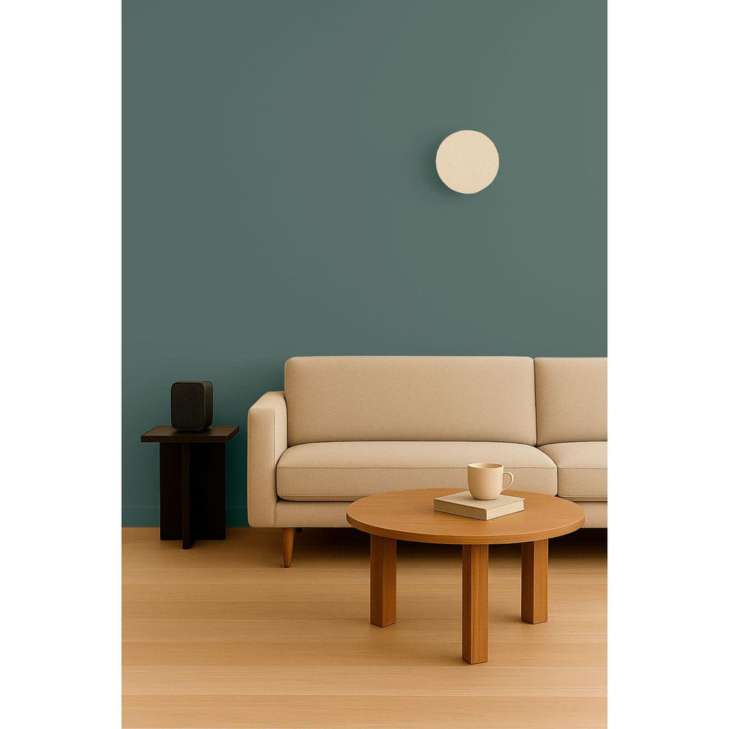 Inspiration déco : ambiance 2 avec la peinture Komorebi - teinte vert de gris fonce