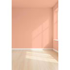 Visualisation 3D de la peinture California love avec ombres - teinte orange pastel