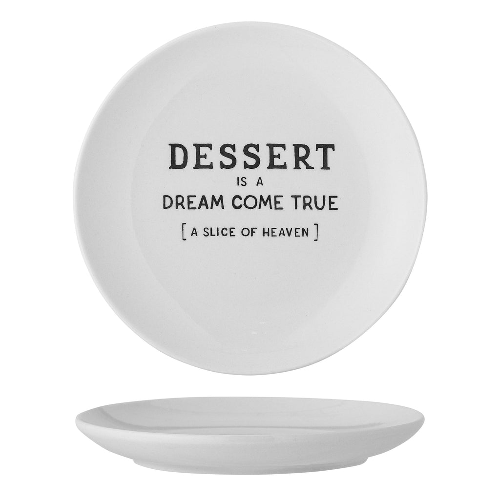Wendy - Assiette - Blanc - Grès