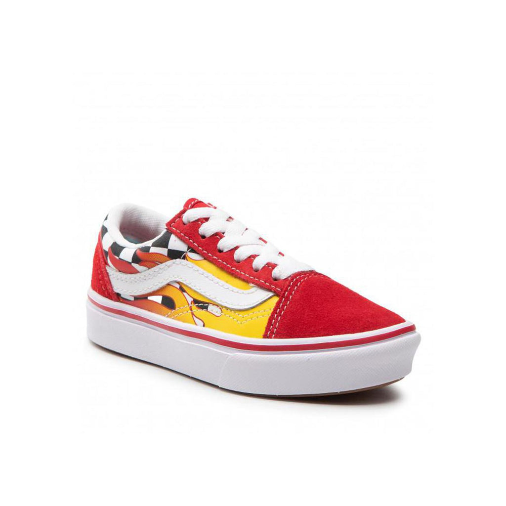 Sneakers Uy Comfycush Old Skool (Flame) - Rouge - Enfant